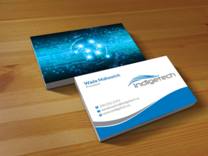 Business Card Design by Creations Box 2015 for indigetech software inc. | Design: #21364804