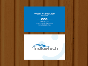Business Card Design by Creations Box 2015 for indigetech software inc. | Design: #21364808