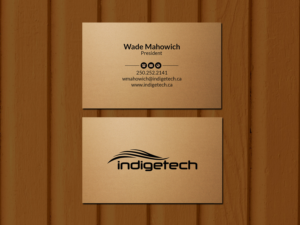 Business Card Design by Creations Box 2015 for indigetech software inc. | Design: #21364809