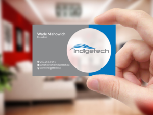 Business Card Design by Creations Box 2015 for indigetech software inc. | Design: #21364811