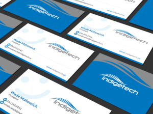 Business Card Design by Creations Box 2015 for indigetech software inc. | Design: #21364818