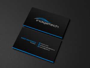 Business Card Design by Creations Box 2015 for indigetech software inc. | Design: #21365023