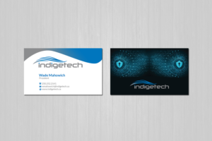 Business Card Design by Creations Box 2015 for indigetech software inc. | Design: #21365026