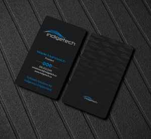 Business Card Design by Creations Box 2015 for indigetech software inc. | Design: #21386100