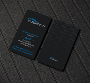Business Card Design by Creations Box 2015 for indigetech software inc. | Design: #21390625