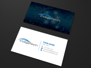 Business Card Design by LAXMI DESIGNHUB for indigetech software inc. | Design: #21371626