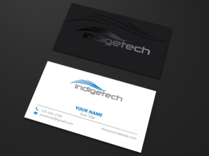 Business Card Design by LAXMI DESIGNHUB for indigetech software inc. | Design: #21371628