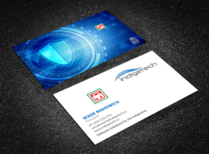 Business Card Design by Brand aid for indigetech software inc. | Design: #21376079