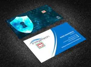 Business Card Design by Brand aid for indigetech software inc. | Design: #21376086