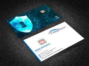 Business Card Design by Brand aid for indigetech software inc. | Design: #21376087