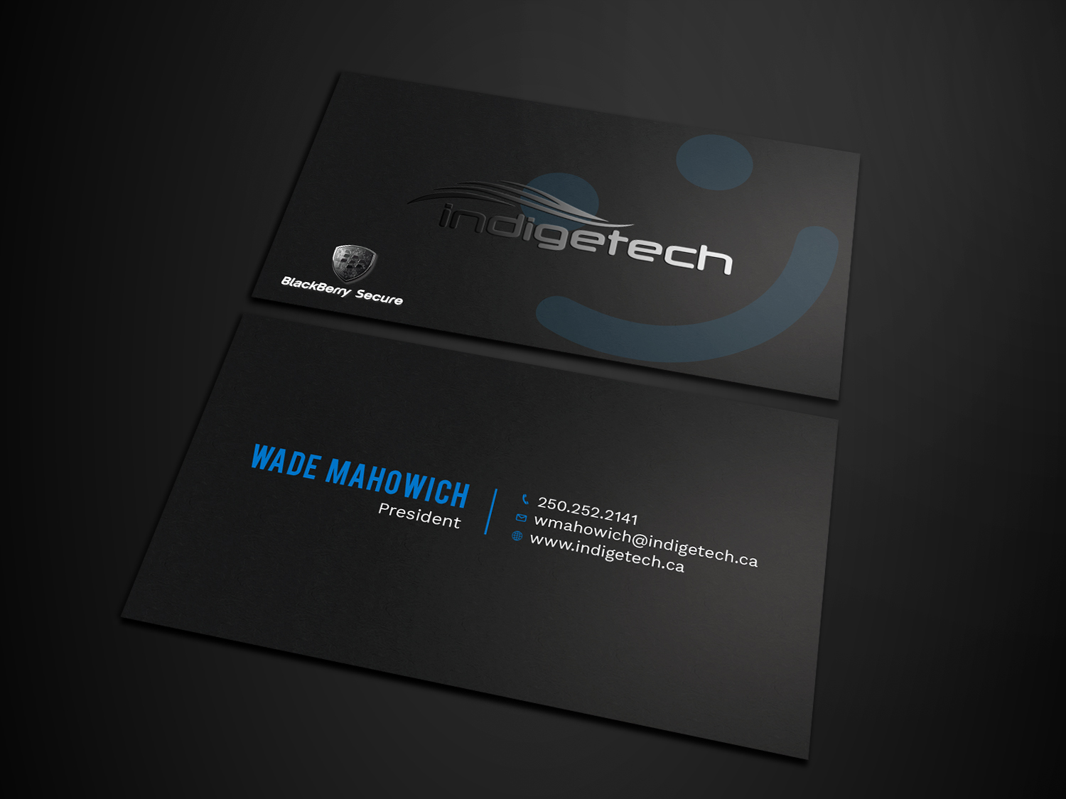 Diseño de Tarjeta de Presentación por Tripti Ranjan Gain para indigetech software inc. | Diseño #21369781