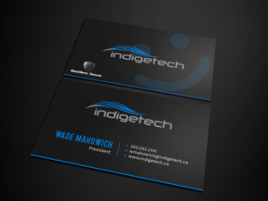 Business Card Design by Tripti Ranjan Gain for indigetech software inc. | Design: #21369783