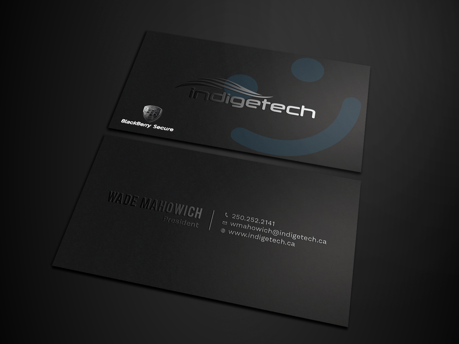 Business Card Design by Tripti Ranjan Gain for indigetech software inc. | Design #21369785