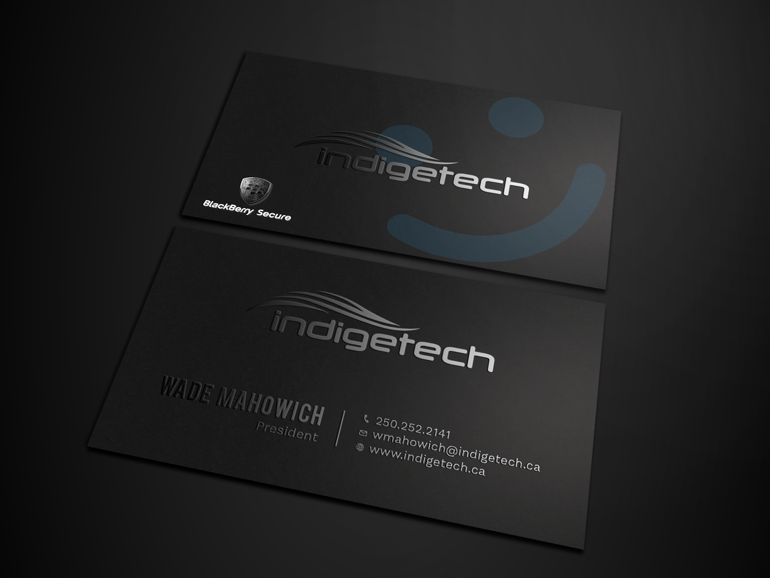 Diseño de Tarjeta de Presentación por Tripti Ranjan Gain para indigetech software inc. | Diseño #21369787