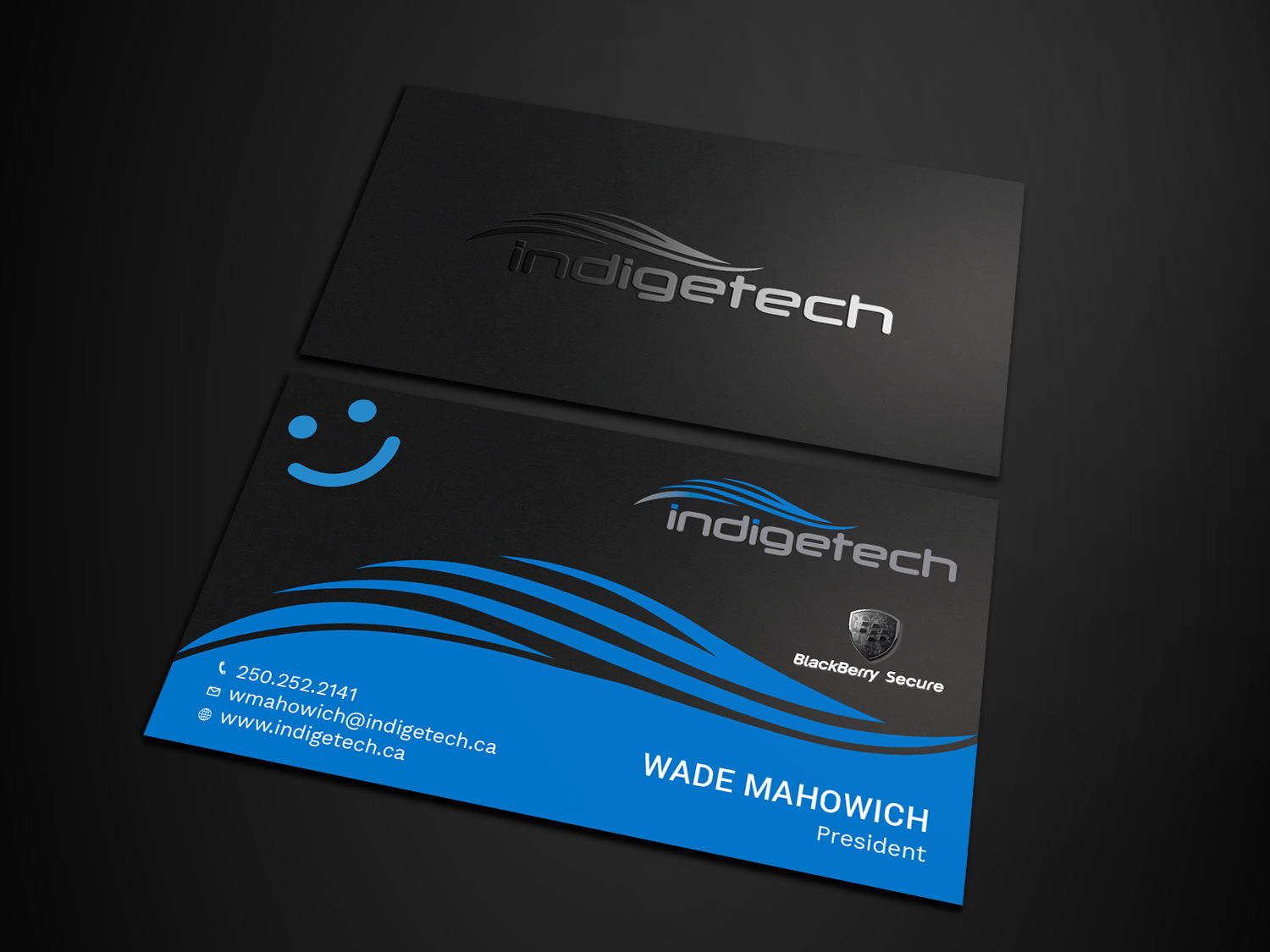 Business Card Design by Tripti Ranjan Gain for indigetech software inc. | Design #21369789