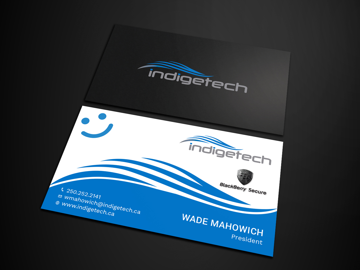 Business Card Design by Tripti Ranjan Gain for indigetech software inc. | Design #21369791