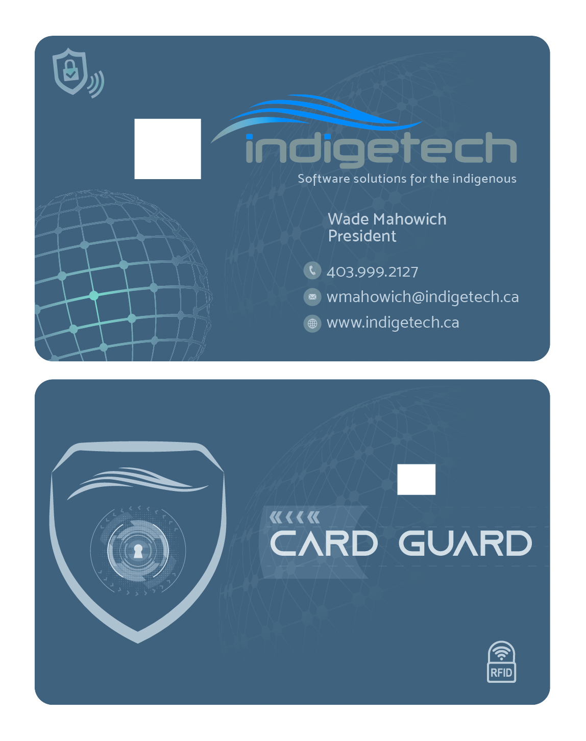 Business Card Design by Abdeljalil F. for indigetech software inc. | Design #21362194