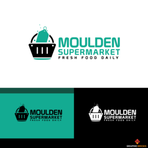 Moulden Supermarket.  Fresh food daily. | Logo-Design von Graphic Bricks