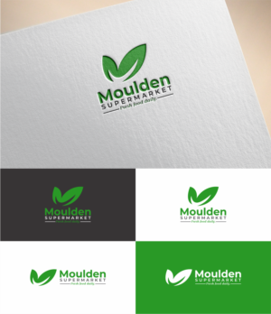 Moulden Supermarket.  Fresh food daily. | Logo-Design von MKR