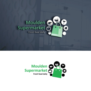 Moulden Supermarket.  Fresh food daily. | Logo-Design von concepts
