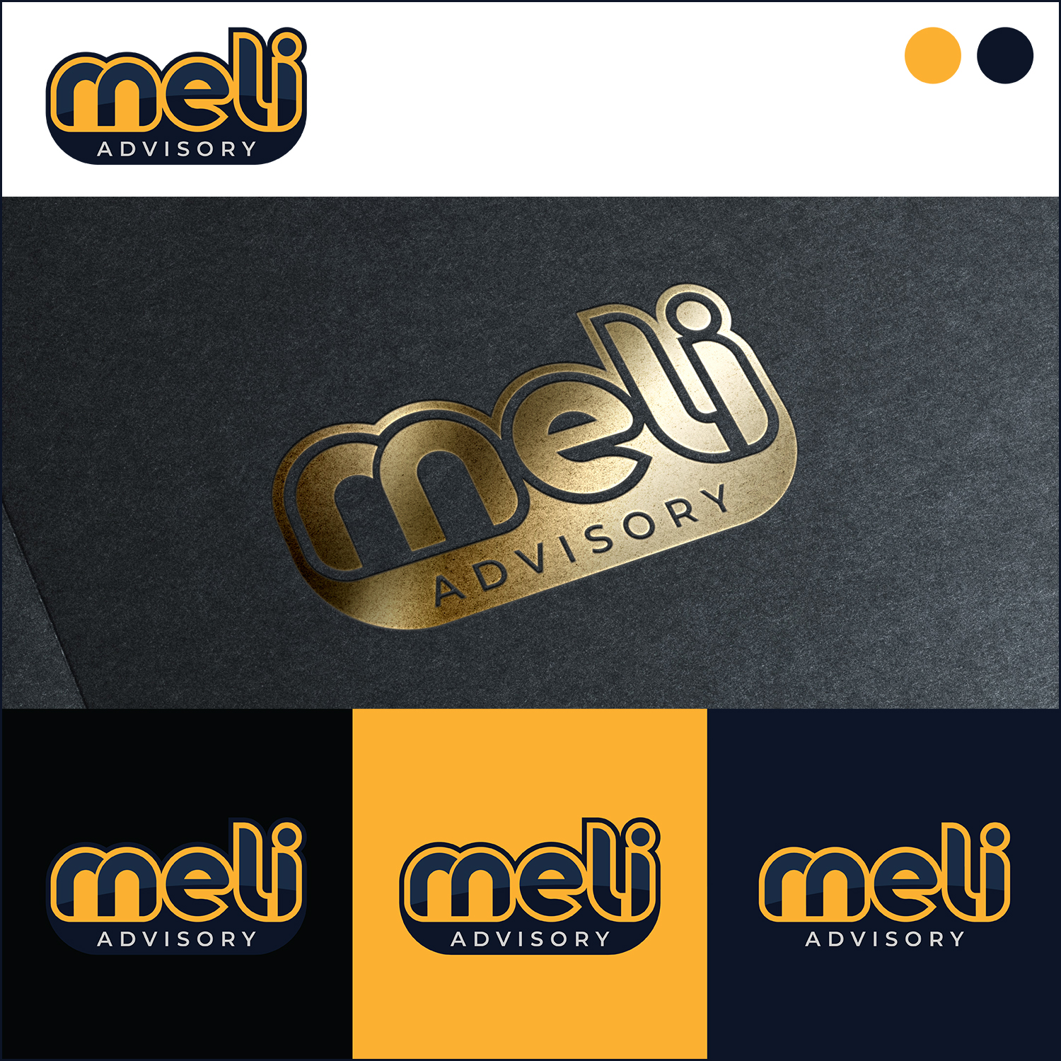 Logo-Design von SimbaLeo für Meli Advisory | Design #21382494
