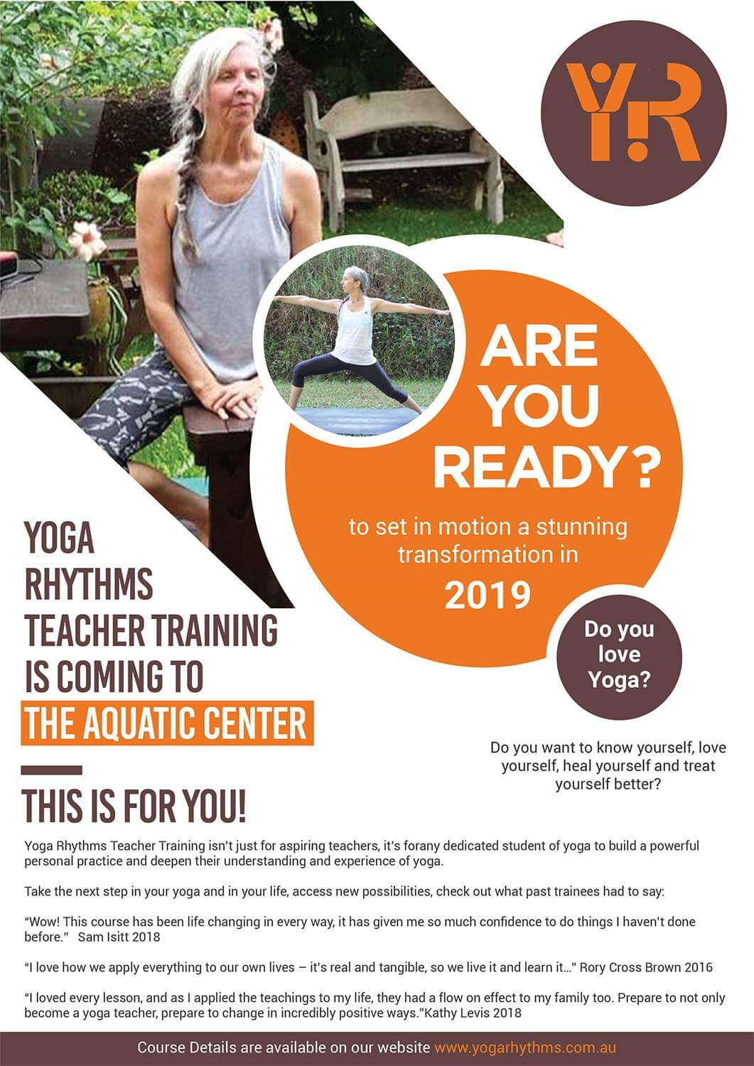 Design de Flyer par highmaxlogodesigns pour Yoga Rhythms | Design #21368550