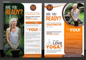 Yoga Shool offering Teacher Training in a new venue | Design de Flyer par SAI DESIGNS