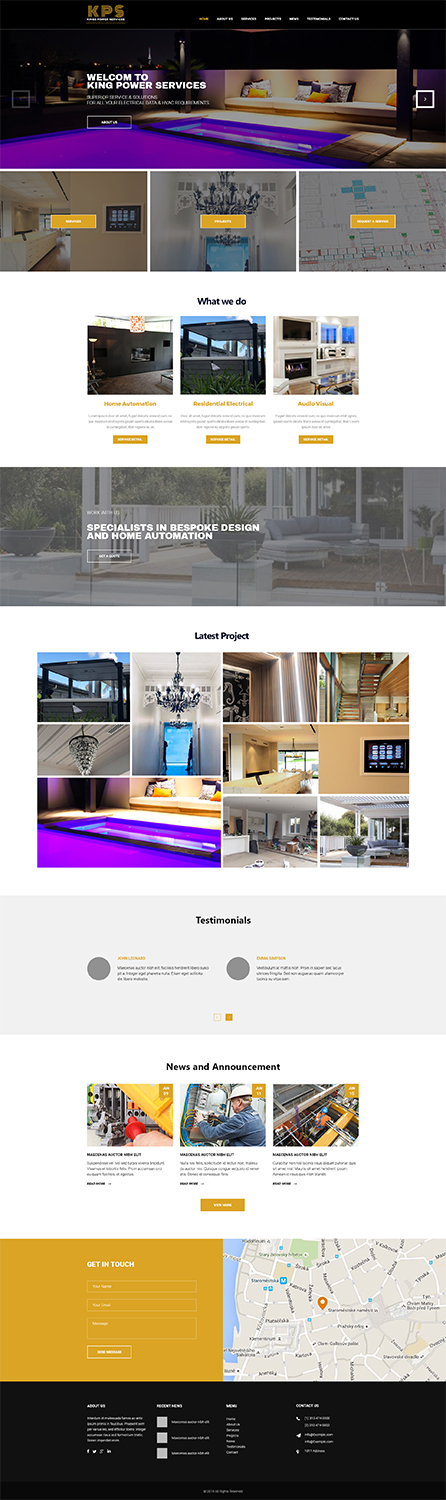 Web Design by NineTwoEleven Media for this project | Design #21400441