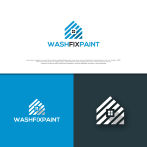 WashFixPaint | Logo Design by sushsharma99
