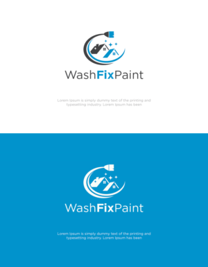 WashFixPaint | Logo-Design von luthfansa 2