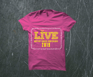 Diseño de Camiseta por Taho Design para Bible Baptist Church West Union | Diseño #21414181