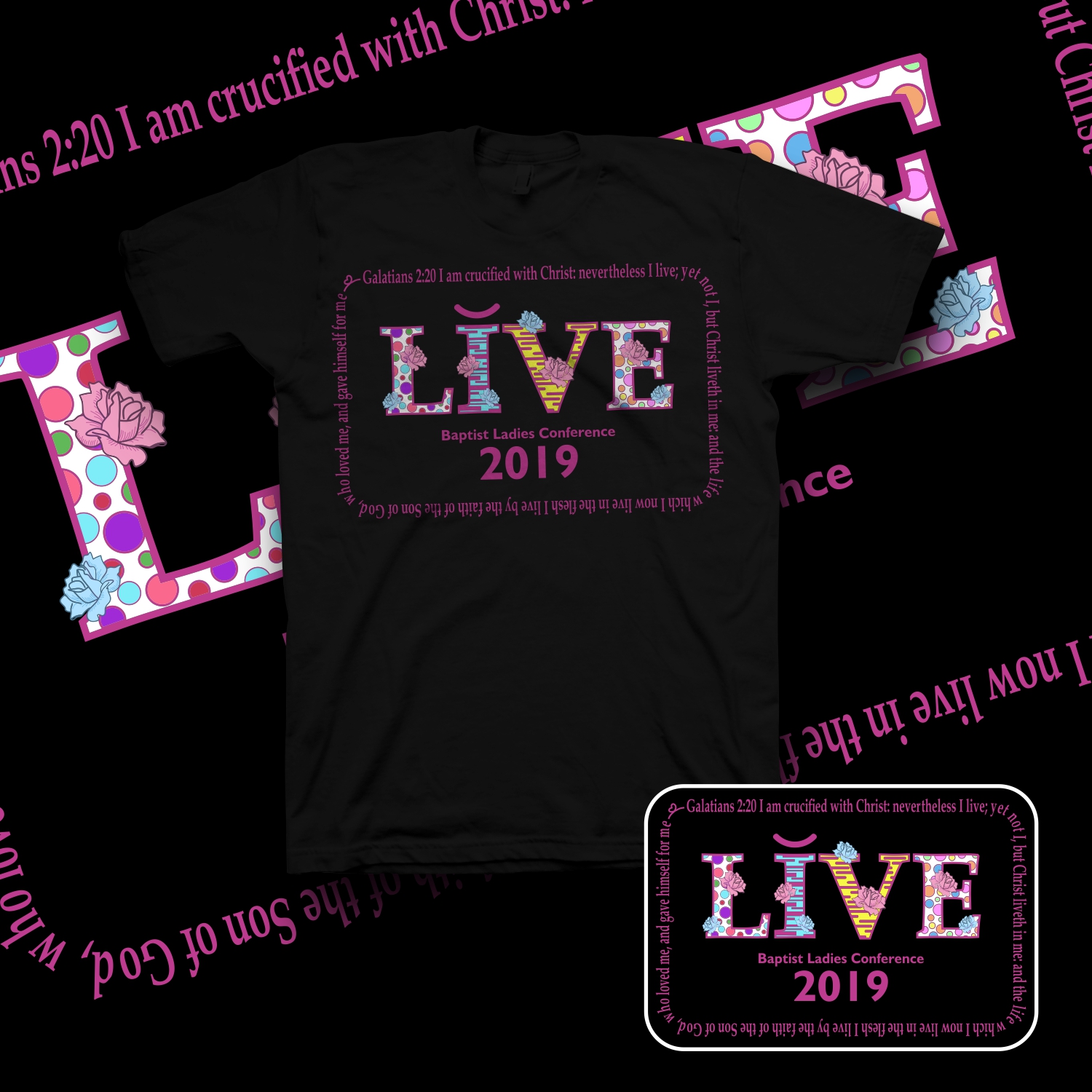 Design de T-shirt par fajarsetiawanjs pour Bible Baptist Church West Union | Design #21414423