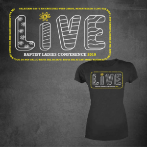 Ladies Conference LIVE feminine pretty t shirt design logo | T-Shirt-Design von 75-R-P-Z