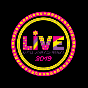 Ladies Conference LIVE feminine pretty t shirt design logo