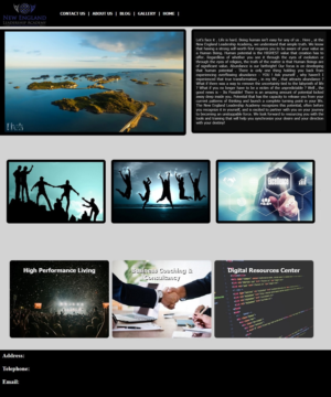 Wordpress Design by ArsDesign for New England Leadership Academy | Design: #21412881