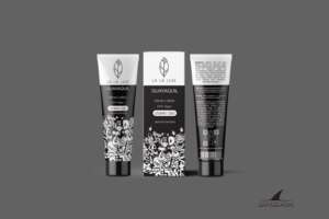 CBD Lotion package Design plus Box  | Verpackungs-Design von Shark1