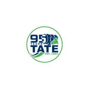 Tate Engineering, 95 Years, 1924-2019, EST 1924 | Logo Design by AFD
