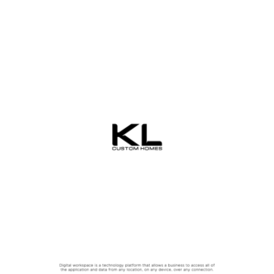 Kevin lang custom homes  | Diseño de Logo y Tarjeta de Presentación por Potatow