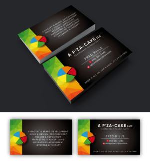 Business Card Design by Kelalo for A P'za-Cake,llc | Design: #21368211
