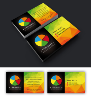 Business Card Design by Kelalo for A P'za-Cake,llc | Design: #21368212