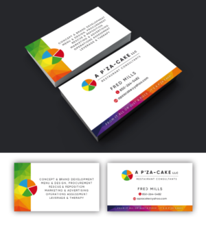 Business Card Design by Kelalo for A P'za-Cake,llc | Design: #21368218
