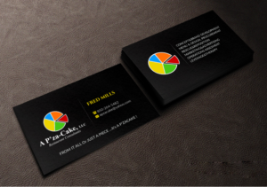 Business Card Design by Creations Box 2015 for A P'za-Cake,llc | Design: #21372374