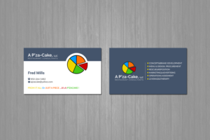 Business Card Design by Creations Box 2015 for A P'za-Cake,llc | Design: #21372837