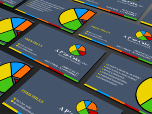 Business Card Design by Creations Box 2015 for A P'za-Cake,llc | Design: #21372856
