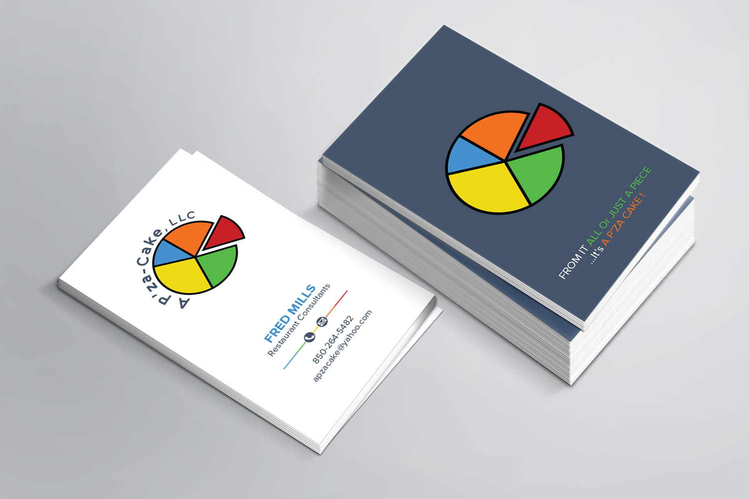 Diseño de Tarjeta de Presentación por MDesign para A P'za-Cake,llc | Diseño #21367853