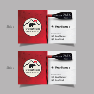 Winery Business Cards | Business Card Design by vcreatived