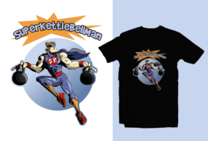 Super Awesome Gym needs a Super Awesome SuperHero Shirt Design | T-shirt Design by Tomi Ax