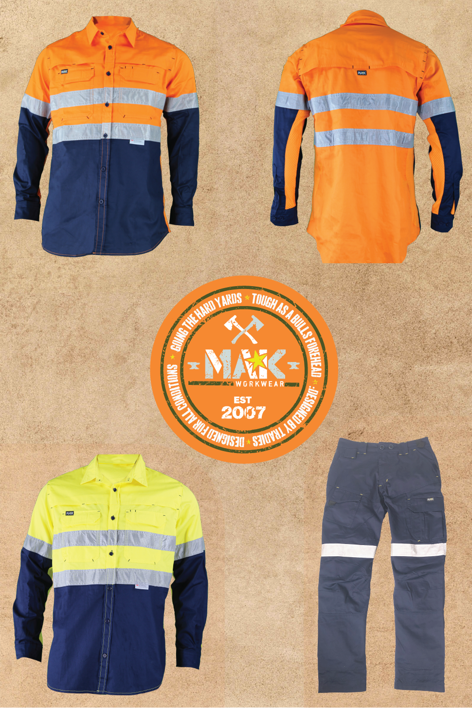 Graphic Design by Rickyy for Mak workwear | Design #21372141