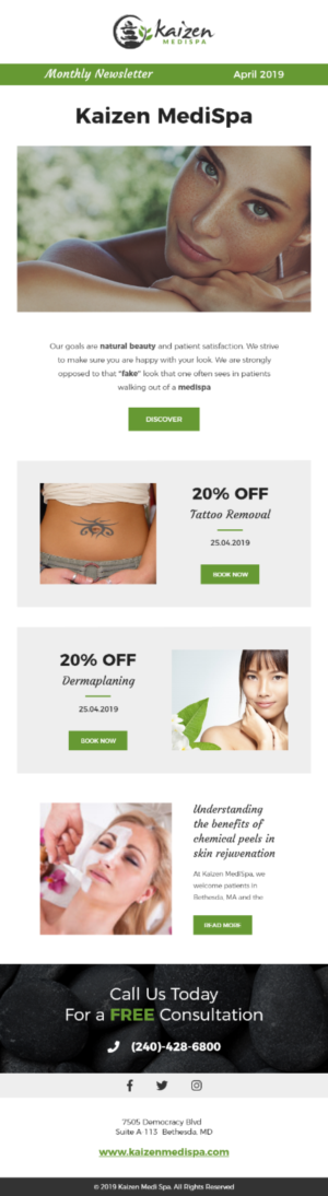 Email Marketing Design by Dingo for Your MD, LLC | Design: #21408272