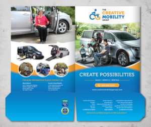 Presentation Folder Design | Print Design par alex989